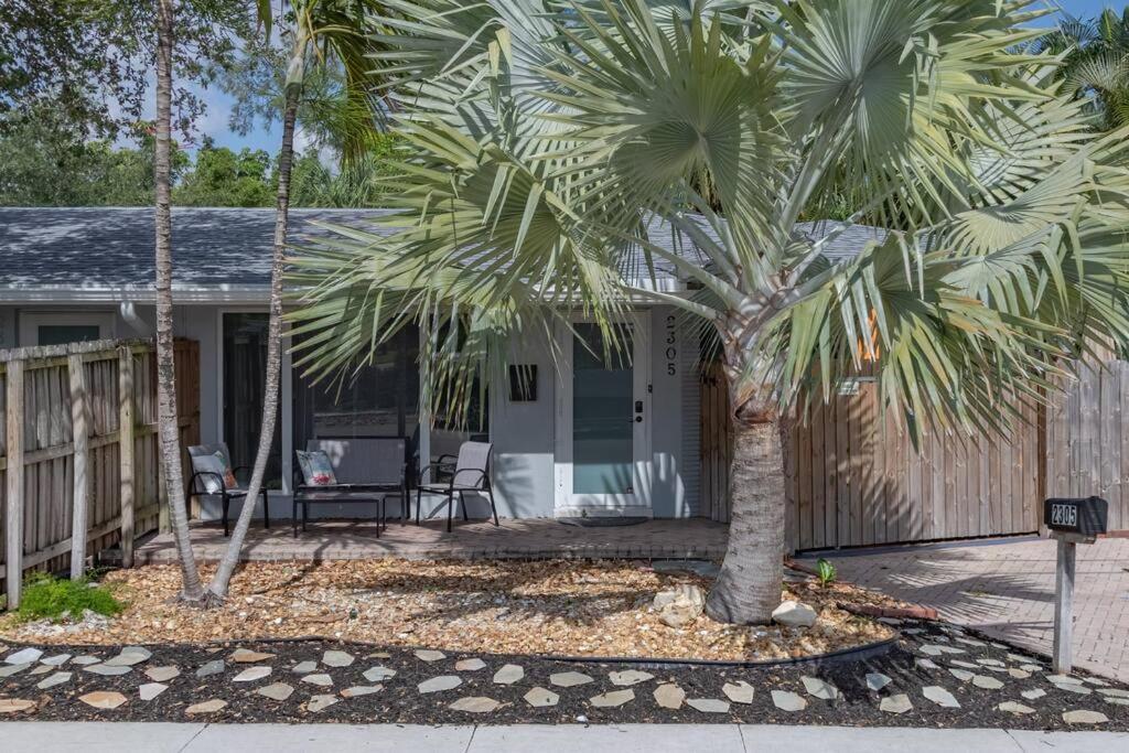 Chic Duplex Steps From Lively Wilton Drive Villa Fort Lauderdale Exterior foto